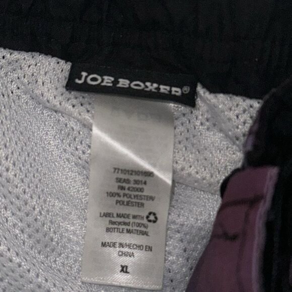 Joe Boxer Mens XL Plaid Swim Trunks Quick-Dry Polyester - Picture 3 of 7